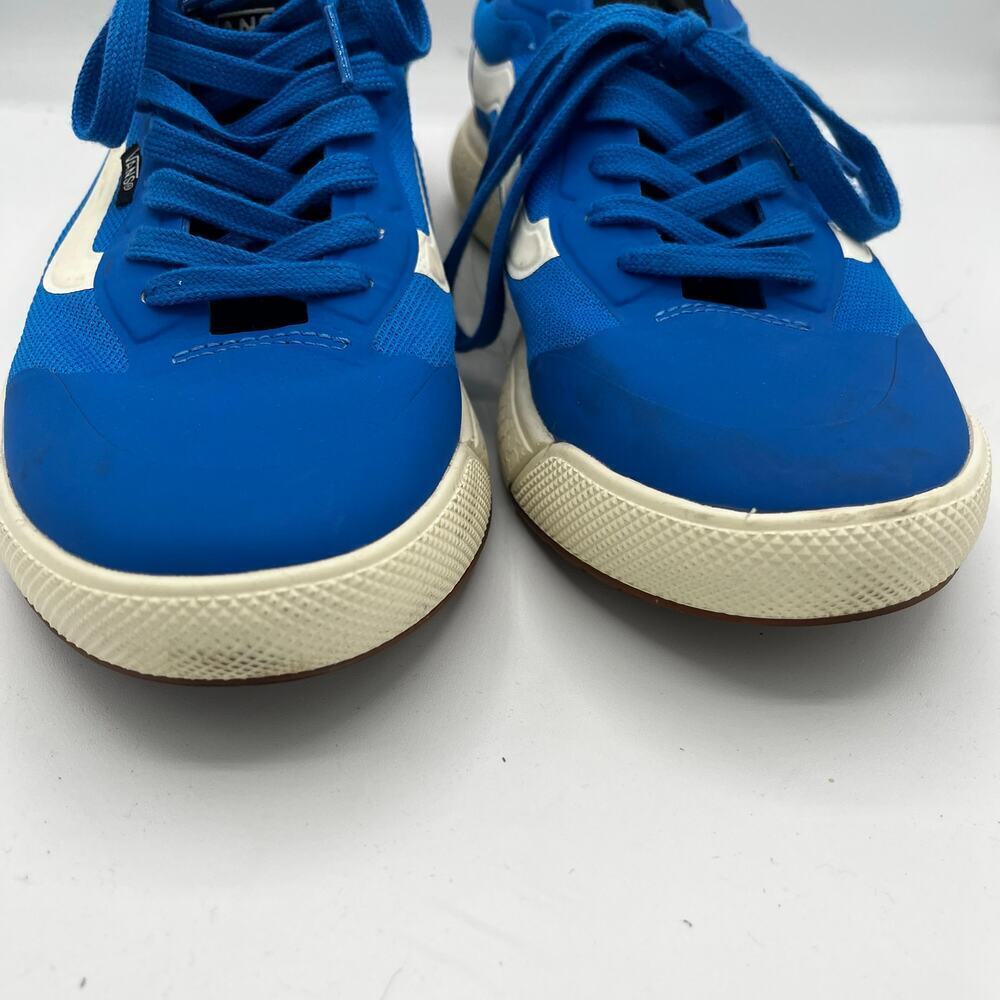 Vans UltraRange Mesh Lace Up Sneaker Blue White Mens 6/ Womens 8.5 - Picture 3 of 6